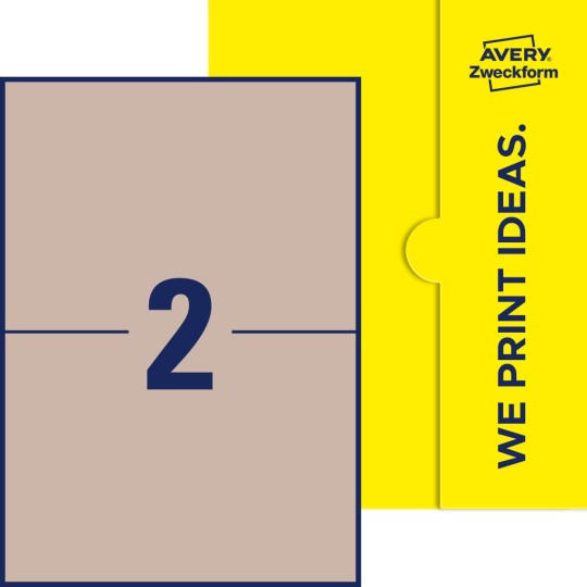 2stk. etiketter per ark