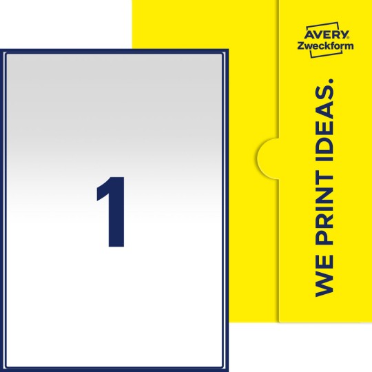 1stk. etiketter per ark
