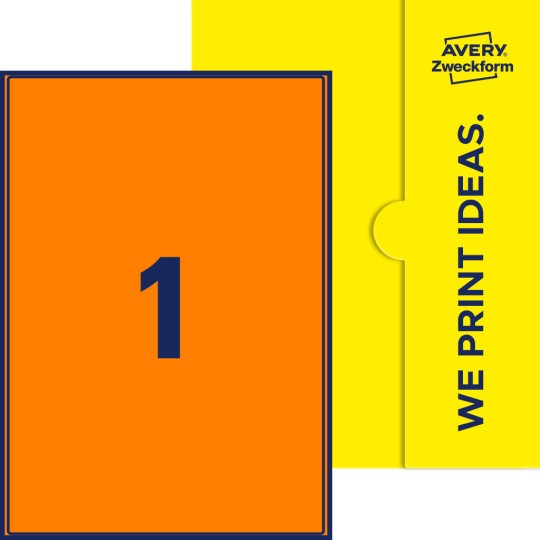 1stk. etiketter per ark