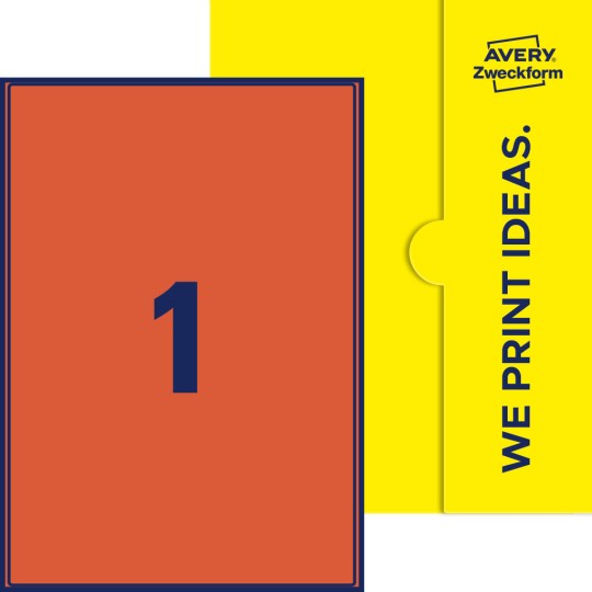 1stk. etiketter per ark