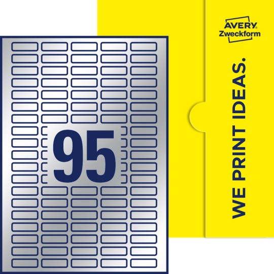 95stk. etiketter per ark