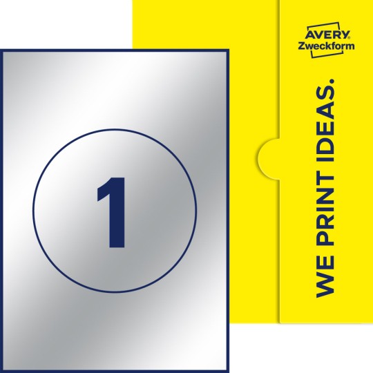 1 stk. etiketter per ark
