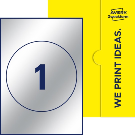 1 stk. etiketter per ark