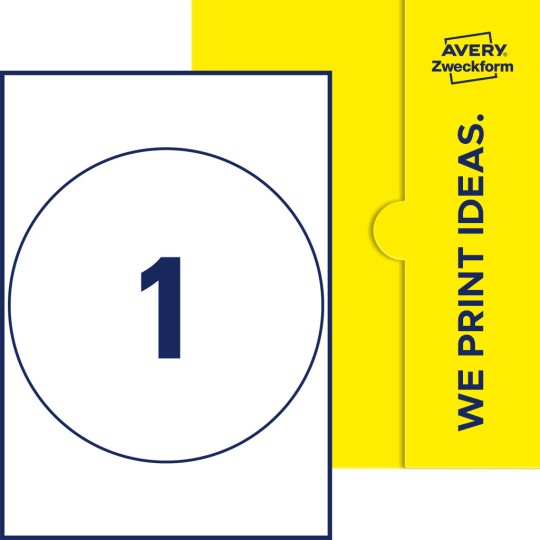 1 stk. etiketter per ark