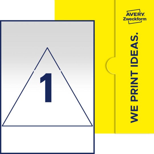 1 stk. etiketter per ark