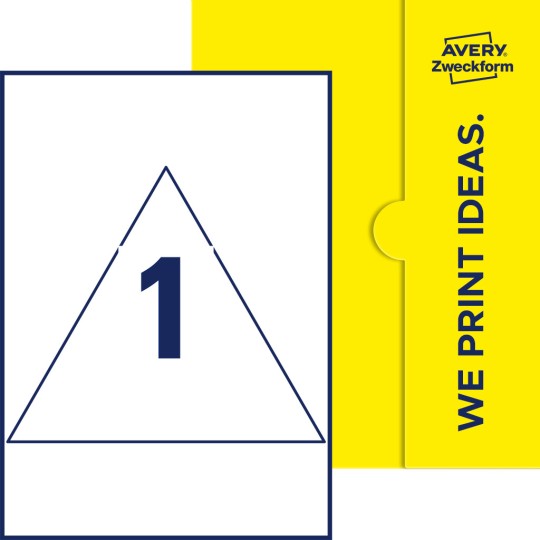 1 stk. etiketter per ark