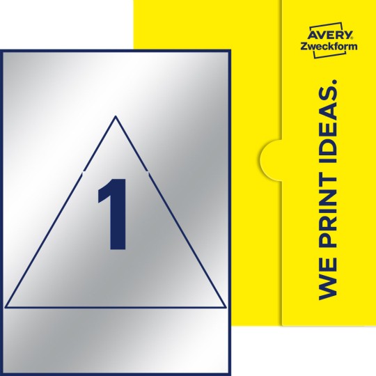 1 stk. etiketter per ark