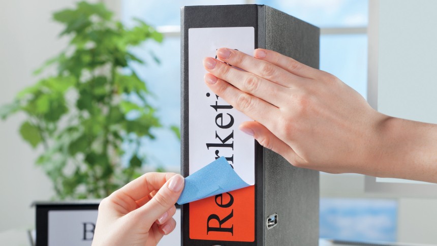 Avery-etiketter til ringpermer - lag flotte etiketter til ringpermer og mapper