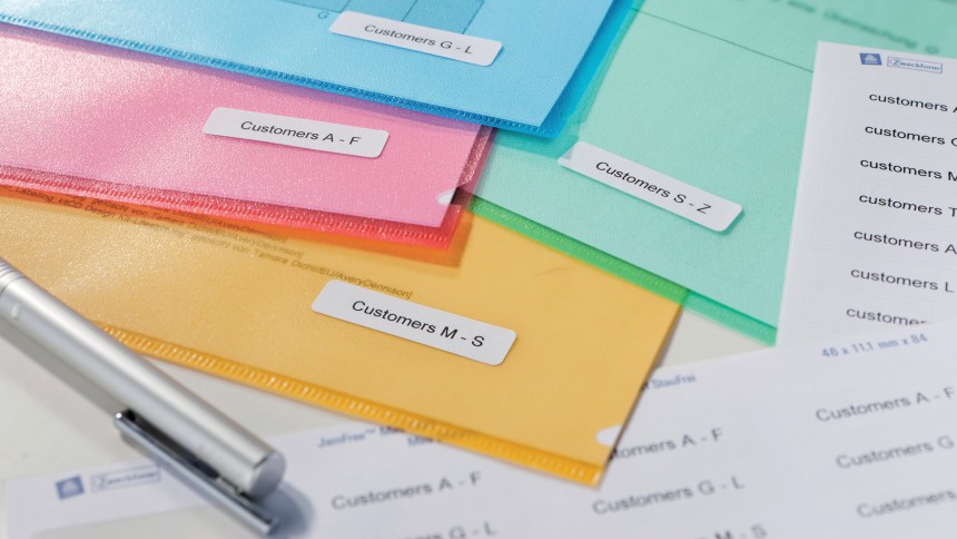 Avery små organiseringsetiketter - minietiketter til organisering