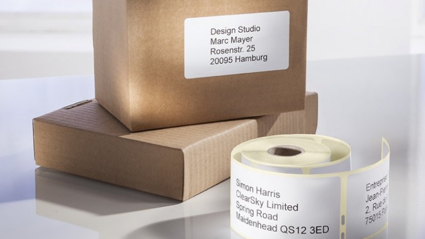 Avery termodirekte- og termotransfer-etiketter - til Zebra-, desktop- og industrielle etikettskrivere
