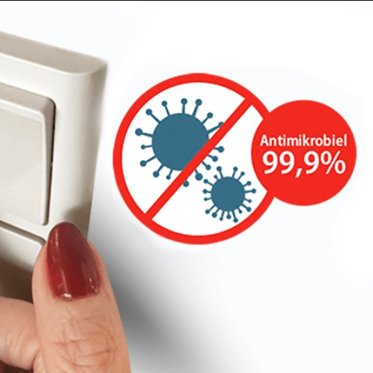 Avery Etiketter i Antimikrobiell folie