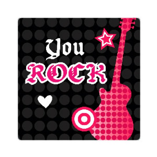 Avery malValentine Kvadratisk You Rock