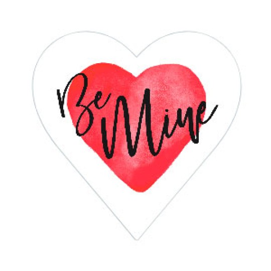 Avery Valentine hjerte Be Mine