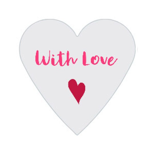 Avery Valentine hjerte With Love