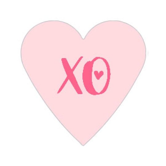 Avery Valentine Hjerte XO