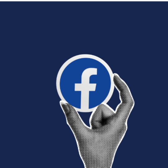 Del din etikett-historie på Facebook