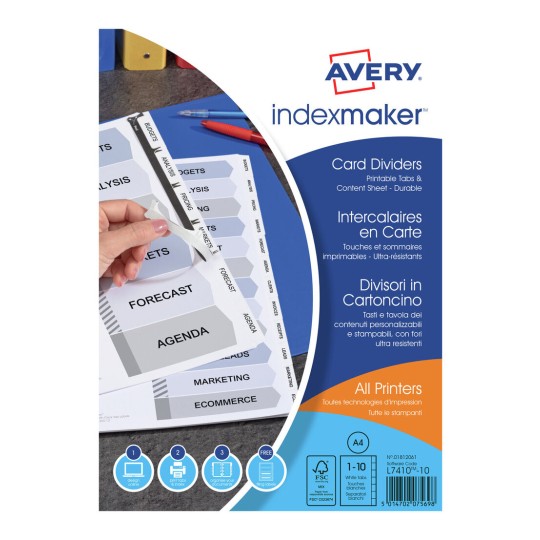 Index Maker™ skilleark UTGÅTT 01812061
