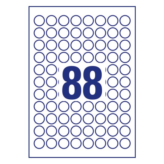 Avery Online- og Word-mal 6222 | Avery