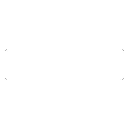 Stansetegning enkeltark A4, artikkel: 3440, frankeringsetiketter, format: 163 x 43 mm, 500 etiketter/ark?