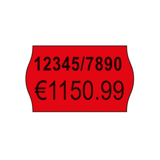 Enkeltsidebilde etikkett, artikkel: RPLP1626, prismarkeringsetiketter, 2-linjers, format: 26 x 16 mm, 1.200 etiketter/rull?