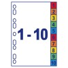 Ready Index™ med 10 faner UTGÅTT 01735501 222 x 297 mm