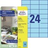 Permanente fargede etiketter UTGÅTT 3449-10 Innhold: 240 Ettiketter / 10 Ark