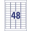 Avtagbare, sterke etiketter - UTGÅTT 31.12.2023 L4778REV-8 45,7 x 21,2 mm