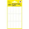 Pakningsbilde: Avery Zweckform Non A4 Universal-Etiketter for håndskrift, Artikkel: 3076, Format: 38 x 14 mm, Innhold: 90 etiketter / 6 ark, 15 etiketter/ark?