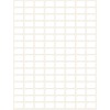 Avbildning enkeltark, artikkel: 3306, flerbruksetiketter, format: 13 x 8 mm, 128 etiketter/ark.