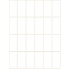 Avbildning enkeltside, Artikkel: 3324, flerbruksetiketter, format: 38 x 18 mm, 24 etiketter/ark