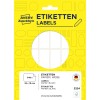 Forpakningsbilde: Avery Zweckform Non A4 Universal-etiketter for håndskrift, Artikkel: 3324, Format: 38 x 18 mm, Innhold: 648 etiketter / 27 ark, 24 etiketter/ark.