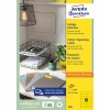 Pakningsbilde: Avery Zweckform Fargede etiketter, permanent klebende, Artikkel: 3455, Format: 105 x 37 mm, Skriveregnskap: Inkjet, Laser s/h, Fargelaser, Innhold: 1.600 etiketter / 100 ark, 16 etiketter/ark.