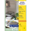 Forpakningsbilde: Avery Zweckform Fargede etiketter, permanent klebende, Artikkel: 3459, Format: 105 x 148 mm, Skriverkompatibilitet: Blekkstråle, Laser s/hv, Fargelaser, Innhold: 400 etiketter / 100 ark, 4 etiketter/ark.