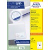 Pakningsbilde: Avery Zweckform Universal-Etiketter, permanent klebende, Artikkel: 3669, Format: 70 x 50,8 mm, Skriverkompatibilitet: Inkjet, Laser s/hv, Fargelaser, Innhold: 1.500 etiketter / 100 ark, 15 etiketter/ark.