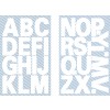 Illustrasjon Enkeltside, Artikkel: 3786, Bokstavetiketter, Format: 85 x 160 mm, 14 klistremerker/side.