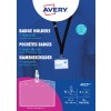 Pakningsbilde: Avery Zweckform, Artikkel: 4825, Format: 90 x 60 mm, Skriverkompatibilitet: Inkjet, Fargelaser, Laser s/h, Kopimaskin, Innhold: 10 navneskilt / 16 innsatskort / 2 ark.