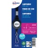 Produktbilde: Avery Zweckform, Artikkel: 4830, Tekstilbånd med opptrekkmekanisme, 8 x 400 mm, liten pakke, 10 stk?