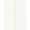 Stansemal enkeltark A4, Artikkel: 51063, Navneetiketter, Format: 80 x 54 mm.