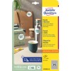 Pakningsbilde: Avery Zweckform Runde Etiketten, Artikkel: 6221REV-10, Format: ⌀ 10 mm, Egnet for skriver: Inkjet, Laser s/h, Fargelaser, Innhold: 3.150 etiketter / 10 ark, 315 etiketter/ark