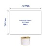 Enkeltnummer-etikett, Artikkel: AS0722440, Rulleetiketter, Format: 54 x 70 mm, 320 etiketter/rull?
