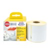 Emballasjebilde med etikettrull: Avery Zweckform rulleetiketter, artikkel: AS0722440, format: 54 x 70 mm, egnet for skriver: Termodirekte- skriver, Dymo LabelWriter* 300-serie, 400-serie, 450-serie, 4XL, Wireless, innhold: 320 etiketter / 1 rull, 320 etiketter/rull.