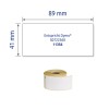 Enkel avbildning etikett, Artikkel: AS0722560, Rulletiketter, Format: 41 x 89 mm, 200 etiketter/rull?