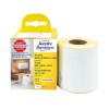 Pakningsbilde med etiketterull: Avery Zweckform rull-etiketter, artikkel: ASS0722430, format: 54 x 101 mm, skriveregnskap: termodirekteskriver, Dymo LabelWriter* 300-serien, 400-serien, 450-serien, 4XL, trådløs, innhold: 110 etiketter / 1 rull, 110 etiketter/rull.