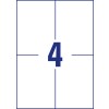 Stanse-tegning Enkeltark A4, Artikkel: C32252-25, Utskrivbare kort, Format: 148 x 105 mm, 4 kort/ark?