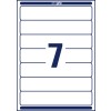 Stansetegning enkeltark A4, Artikkel: L4760-100, Ordreetiketter, Format: 38 x 192 mm, 7 etiketter/ark?