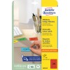Pakningsbilde: Avery Zweckform Fargede organisasjons-etiketter, avtakbare, Artikkel: L6034-20, Format: 63,5 x 33,9 mm, Skriver: Inkjet, Laser s/hv, Fargelaser, Innhold: 480 etiketter / 20 ark, 24 etiketter/ark.