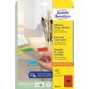 Pakningsbilde: Avery Zweckform Fargede organisasjonsetiketter, avtagbare, Artikkel: L6038-20, Format: 45,7 x 21,2 mm, Skriveegnethet: Inkjet, laser s/h, fargelaser, Innhold: 960 etiketter / 20 ark, 48 etiketter/ark.