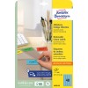 Pakkeavbildning: Avery Zweckform Fargede Organisasjons-etiketter, avtagbare, Artikkel: L6039-20, Format: 45,7 x 21,2 mm, Skriveregnethet: Inkjet, Laser s/h, Fargelaser, Innhold: 960 etiketter / 20 ark, 48 etiketter/ark.