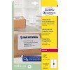 Forpakningsbilde: Avery Zweckform Værbestandige forsendelsesetiketter, Artikkel: L7993-25, Format: 99,1 x 67,7 mm, Skriverkompatibilitet: Laser s/h, Fargelaser, Innhold: 200 etiketter / 25 ark, 8 etiketter/ark