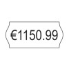 Enkelbilde etikett, Artikkel: PLR1226, prismarkeringsetiketter, 1-linje, format: 26 x 12 mm, 1.500 etiketter/rull?